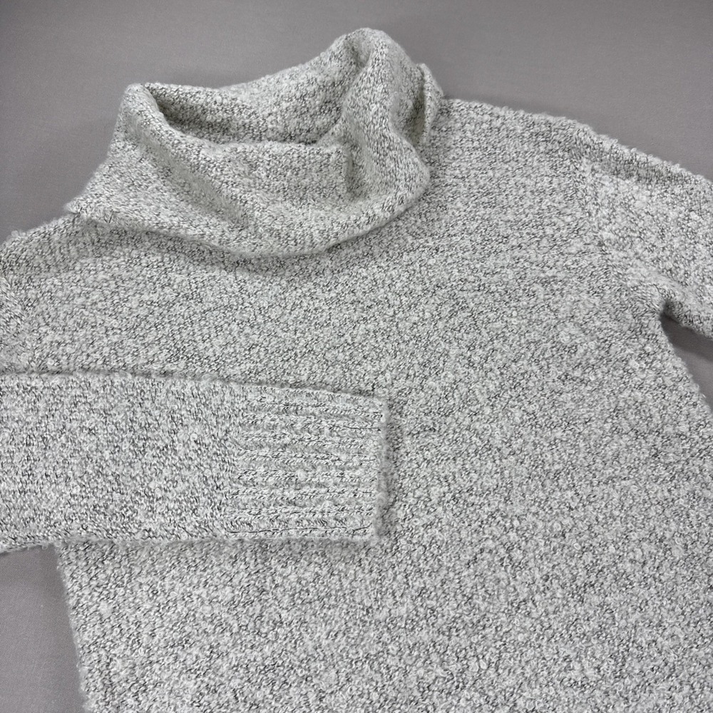 Columbia Sweater Women's Large Cream Cowl Neck Long Sleeve Soft Wool Mohair
